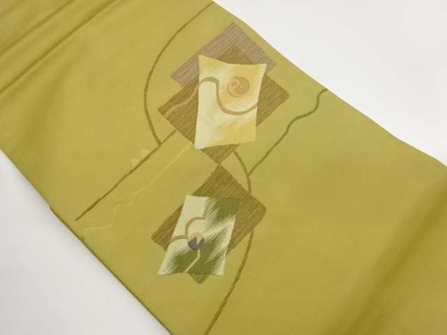 JAPANESE NAGOYA OBI / WOVEN ABSTRACT